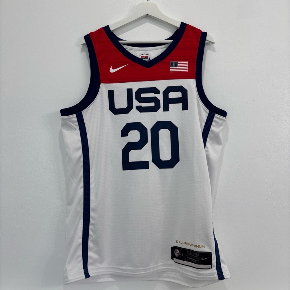 Large Nike Team USA Basketball 2020/21 Olympics Home Jersey